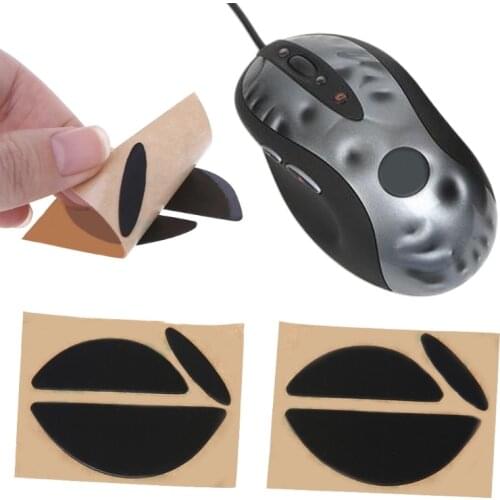 2 sets/pack 0.6mm Mouse Feet mouse Skates For Logitech MX518 /G400 /G400S Mouse 85WD