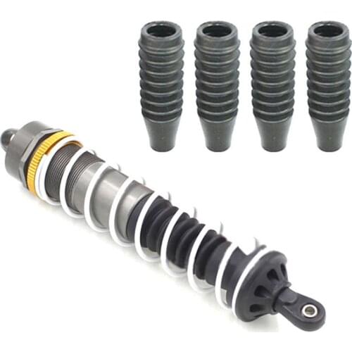 090B 4pcs Dust-Proof Shock Absorber Cover Absorption Guards for 1/8 RC Racing Car Spare Parts