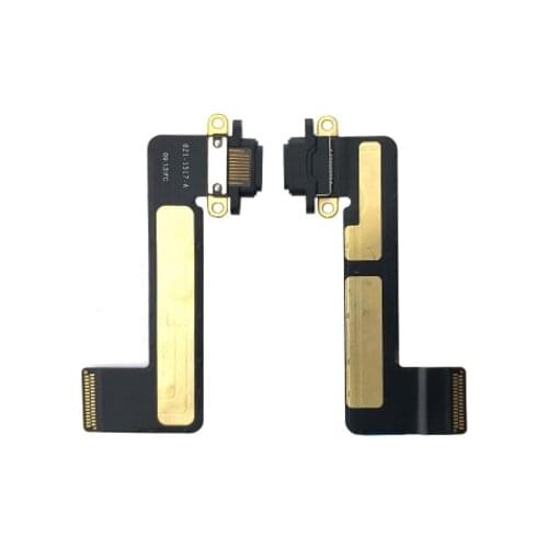 50PCS White / Black For Ipad Mini 1 2 3 USB Charging Port Dock Connector Flex Cable Ribbon Replacement Part