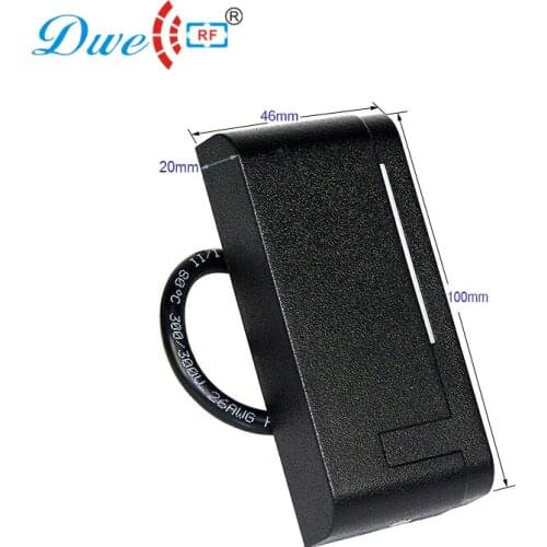 Free shipping FCC certified 13.56 mhz wiegand 26 hf outdoor RFID card reader for door access control system