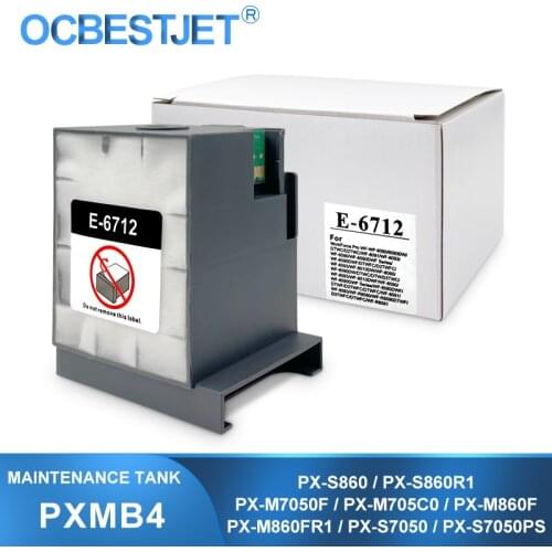 T6712 PXMB4 Maintenance Ink Tank For Epson PX-M7050F PX-M705C0 PX-M860F PX-S7050 PX-S860 PX-S860R1 PX-M86C8 PX-S86C8 PX-M705C6