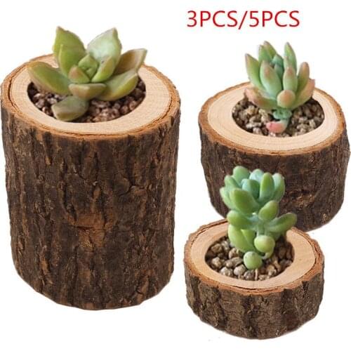 Wooden Craft Home Decoration Things Christmas Candlestick Holder Table Decoration Flower Pot Wedding Birthday Party Decor Gift