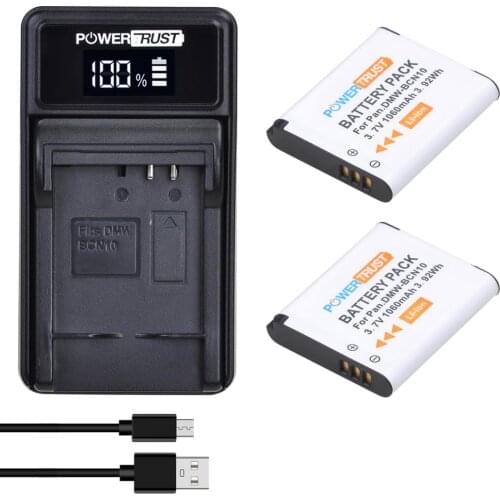 DMW-BCN10E 1060mAh DMW-BCN10 BCN10 BCN10E Battery and Charger for Panasonic Lumix DMC-LF1, DMC LF1,DMC-LF1W LF1K Camera