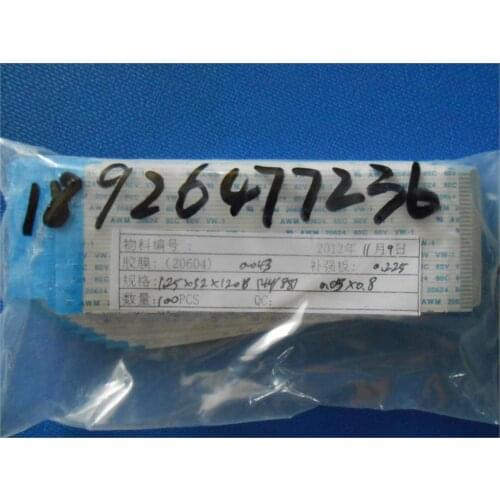 FFC 1.25pitch 30pin 120mm long type B Flexible Flat Cable For TTL LCD DVD Computer Printer AWM 80C 60V VW-1