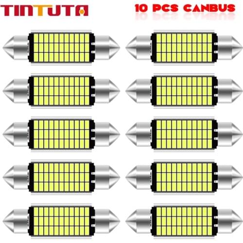 Festoon 31mm 36mm 39mm 41mm High Quality Super Bright LED Bulb C5W C10W Car License Plate Light Auto Interior Reading Dome Lamp