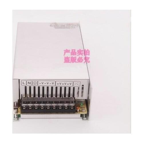 Metal case type 500 watt 12 volt 48 amp AC/DC switching power supply 500W 12V 48A AC/DC switching industrial transformer
