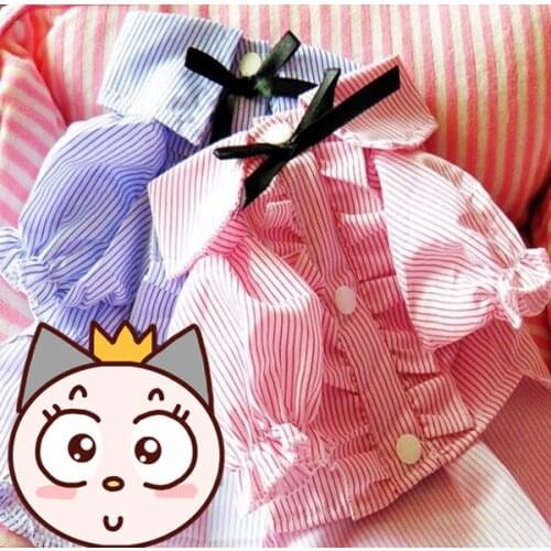Fashion Party Dog Clothes Shirt Nice Bow Tie very cute dog clothing Poodle Yorkshire Chihuahua pet dog costume