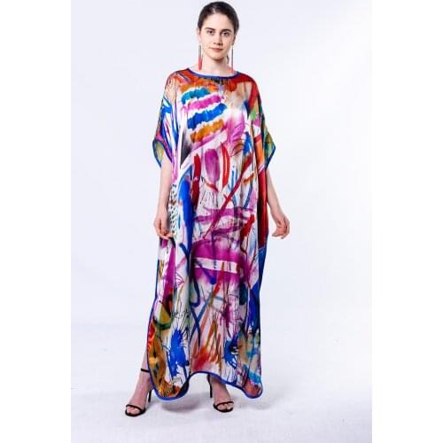 Nomads Felt Kandinsky Watercolor Paintings Silk Dress