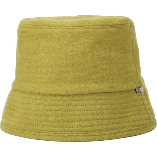 Outdoor Sunscreen Flat Top Round Cap Warm Wool Material Hiking Camping Climbing Women Travel Ultralight Solid Color Fashion Hats