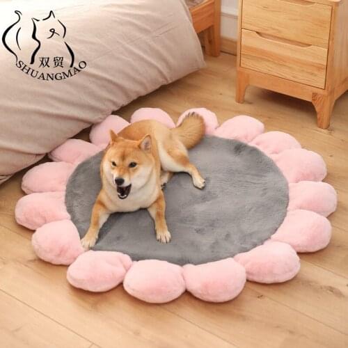 SHUANGMAO Pet Dog House Sofa Bed Kennel Sleeping Washable Cat Beds Mat For Large Small Medium Bulldog Mats Dogs Plush Supplies