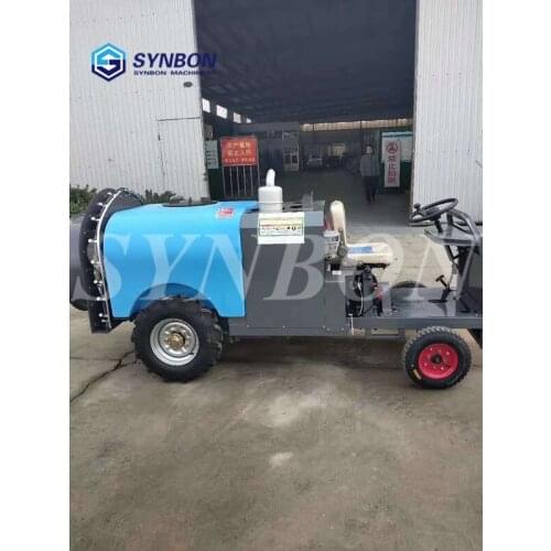 SYG6S disinfection mist sprayer garden agricultural sprayer four wheel self-propelled orchard sprayer factory farm disinfection