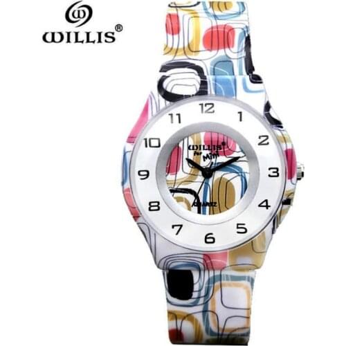 WILLIS Top Brand Women Watch Ultra Thin Silicone strap Analog Display Quartz watch Luxury waterproof Wristwatch Relogio Feminino