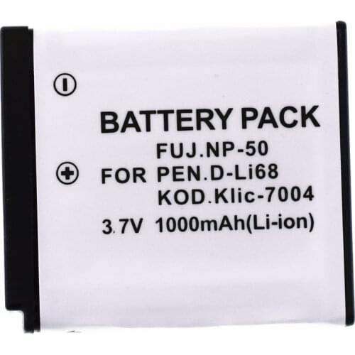 Battery NP-50 NP50 for Fuji FinePix F50FD F60FD F100FD F200EXR X10 1000mAH