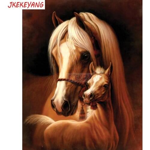 5d DIY Diamond Painting "horse" Full Square Drill Cross Stitch Diamond Embroidery home Decor Y3179