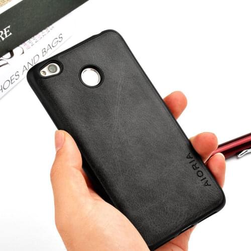 For xiaomi redmi 4x case coque Luxury Vintage PU leather classic design Skin cover phone cases for xiaomi redmi 4x funda capa