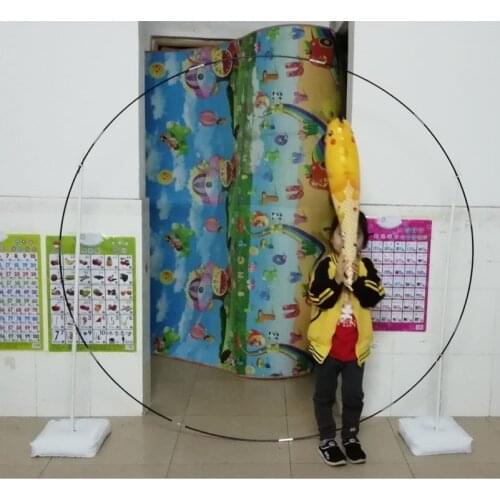 Customize size wedding arch backdrop flower ring structure party decorations wedding circle frame options diameter 1.9m to 3m
