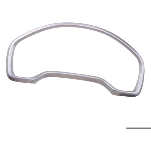 DWCX Car Matt Silver Front Dashboard Speedometer Gauge Instrument Display Frame Cover Trim fit for Honda CR-V CRV 10th 2017-2019