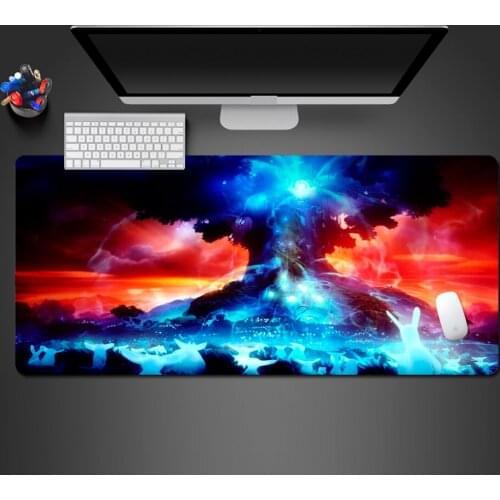 Dazzling Color Towering Tree Mouse Pad Personalized Creative Cool Natural Rubber Best-selling Office Computer Keyboard Mouse Pad