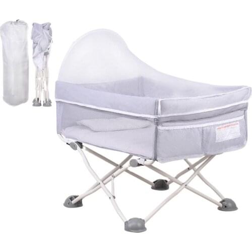 2020 new Baby Crib Cradle Newborn Movable Portable Multi-Function Baby Sleeping Bed Foldable Game Bed Baby Basket Travel Bed