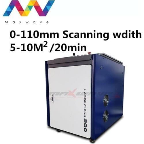 Use To Clean From Metal High Reliability Rust Removal Laser Cleaning Machine Portable