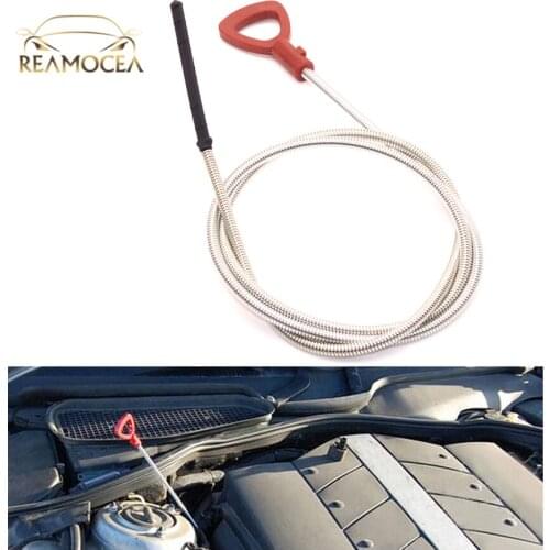 Reamocea 1220mm Car Motorcycle Transmission Fluid Dipstick Repair Tool Oil Level Tools 140589152100 Fit for Mercedes benz 722.6