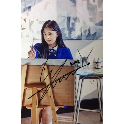 Hand signed fromis_9 fromis 9 Lee ChaeYoung autographed photo 5*7 K-POP 092018