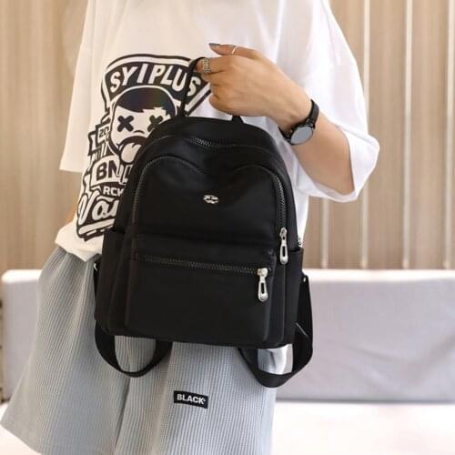 Women School bags Travel Backpack Casual Waterproof Youth Lady Bag Female Large Capacity Womens Shoulder Bags 2020 Red Rucksack