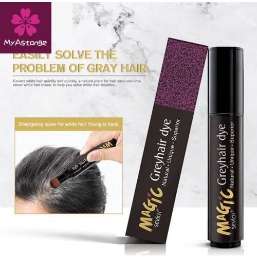 Sevich 20ml Temporary Hair dye pen 3 Colors Instant Hair Color Modify Lequid Stick One-Time Cover Up White Hair Color