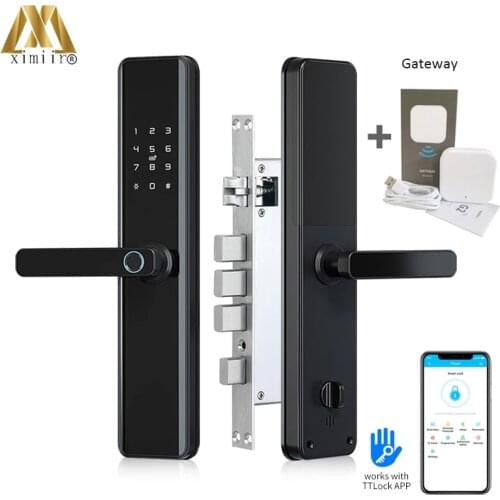 TTLOCK Waterproof Biometric Fingerprint Lock Security Intelligent Smart Lock With WiFi APP Password RFID Door Lock