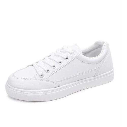 Women Sneakers Fashion Shoes Spring Trend Casual Flats Sneakers Female New Fashion Comfort White Vulcanized Platform Shoes
