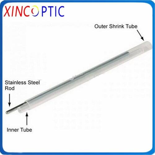 1.5*40mm Fiber Fusion Splice Protection Sleeve,40mm Single Core Fiber Optical Splicing Heat Shrinkable Sleeve Protective Tube