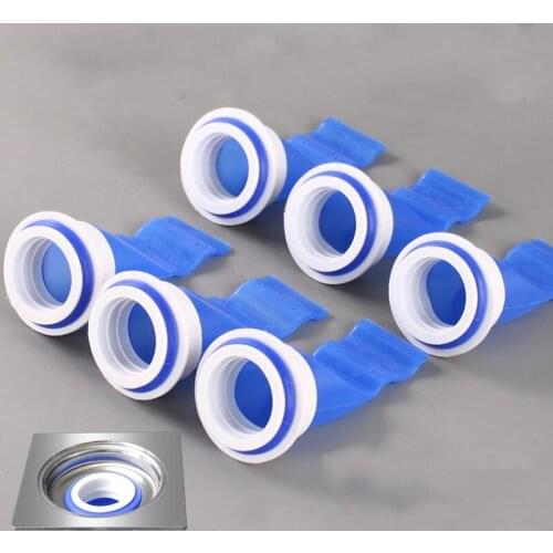3pcs Silicone Floor Drain Core thickening Bathroom Sewer kitchen drain pipe inner Filter plug seal ring Pest Control deodorant