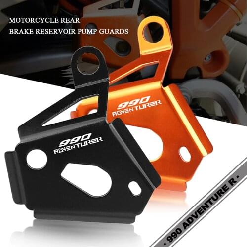 990 ADVENTURE R Motorcycle Accessories Rear Brake Pump Protection Guard Cover For 990ADV Adventure R S 990 ADVENTURE/S/R 990