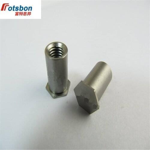 BSOA-632-14 Blind Hole Threaded Standoffs Self Clinching Feigned Crimped Standoff Server Cabinet Sheet Metal Spacer PEM Rivet PC