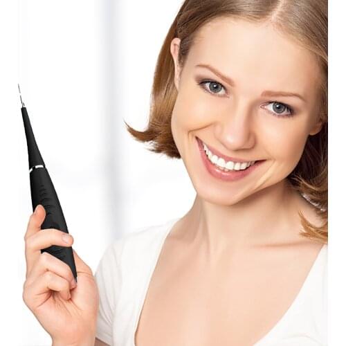 Household Teeth Calculus Remover Electric Tartar Remover Tartar Ultrasonic Whitening Portable Rechargeable Tooth Cleaner#dg4