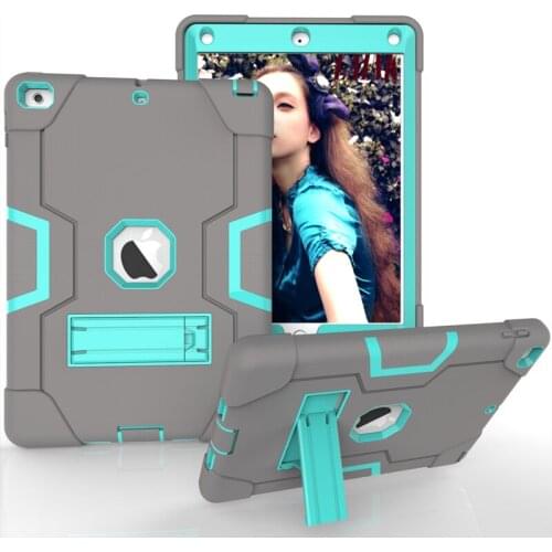Case For iPad 10.2 2017 2018 2019 9.7 Air 1 2 3 Pro 10.5 11 2020 Mini 4 5 6 7 Air 4 10.9 2020 Kids Case Shockproof Cover