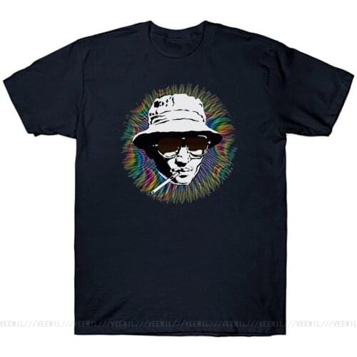 HUNTER S THOMPSON T-Shirt GONZO JOURNALISM AMERICA For Youth Middle-age The Elder