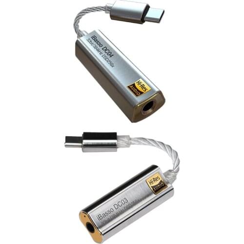 IBasso DC01 DC02 DC03 DC04 Mobile Phone 3.5 Headphone Jack HiFi TYPE-C Decoding Dac Amp AK4490 AK4493 CS43131