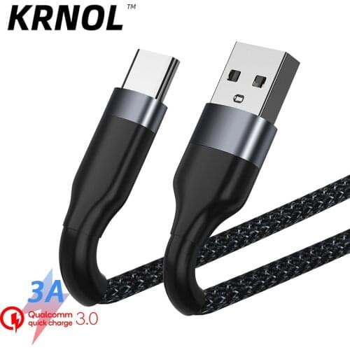 USB Type C Cable Fast Charging Tipo C Cabo for Xiaomi Poco X3 Mobile Phone 3A Quick Charge USBC Data Kabel Wire 0.3 1 2 M Meters