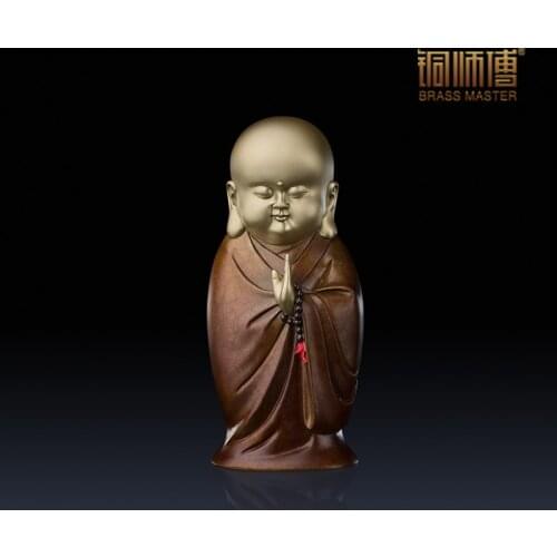 Copper copper ornaments "my master Buddha" Home Furnishing Crafts Ornament accessories living room decoration