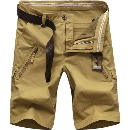 Mens Casual Shorts High Quality Breathable Cotton Pinochetto Fashion Solid Color Bermuda Boardshorts Male Pants
