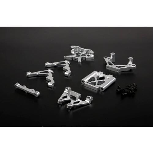 CNC Alloy Front Bulk Head Kits Set For 1/5 Scale HPI KM RV Baja 5B 5T 5SC Upgrade PARTS RC PARTS