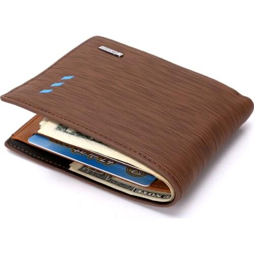 New Coin Bag zipper men wallets famous brand mens wallet male money purses Wallets New Design Top Men Wallet WB27