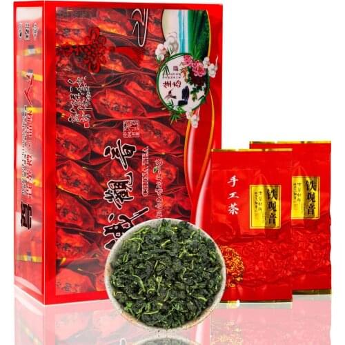 New Tea Authentic Anxi Tieguanyin Tea Alpine Flavor Fragrant Orchid Fragrance Solid Wood High-End Gift Box -Packed 5