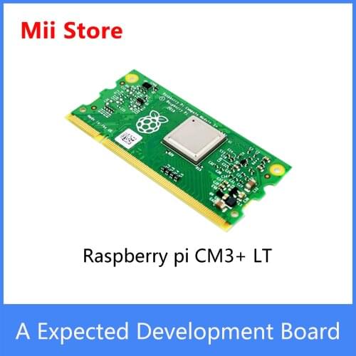 Raspberry Pi Compute Module 3+Lite 1GB RAM 64-bit 1.2GHz BCM raspberry pi 3 SODIMM connector supports window10