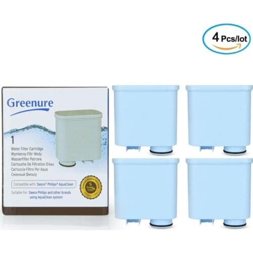 CMF009 coffee machine water filter replacement for Saeco, AquaClean, Philips CA6903 / 10/00/01/22/47 4 packs