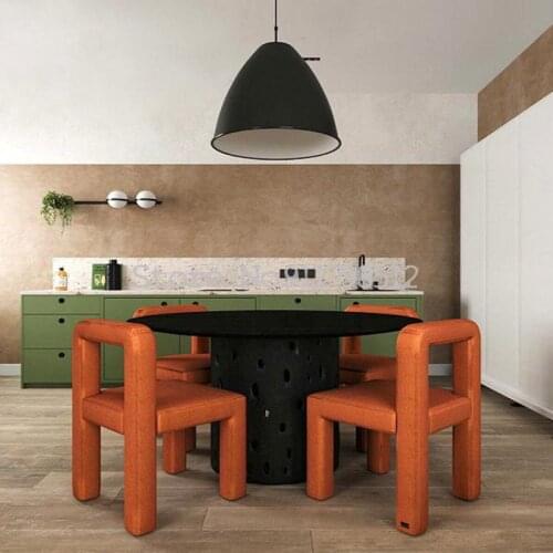 Chair Nordic net red Wabi-jiu style dining chair makeup chair ins backrest modern minimalist home design sense chair