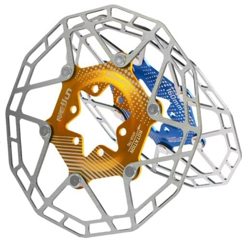 1pcs Mountain bike brake rotor Strong heat dissipation floating rotor 160mm MTB disc brake pad for bicycle ultralight