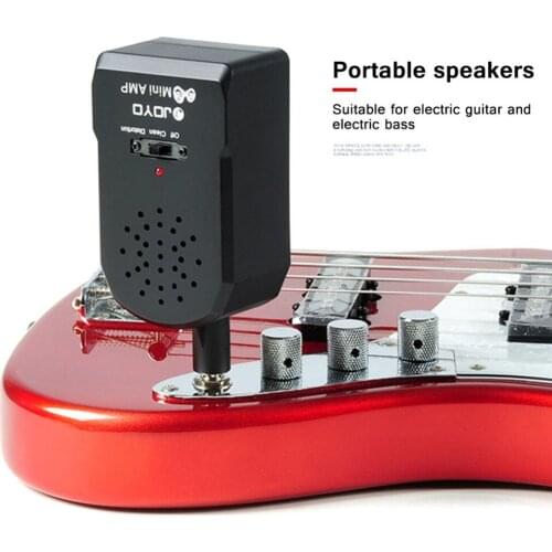 JOYO JA-01 Guitar Amplifier Mini Portable Speakers Electric Guitar Bass Distortion Timbre Large Volume Plug And Play Accessories