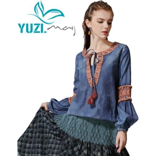 Yuzi.may Women's Cotton Shirts